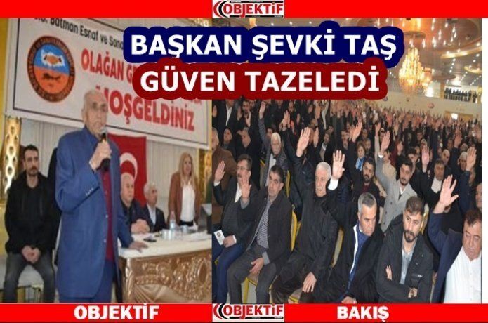 Şevki taş büyük farkla güven tazeledi