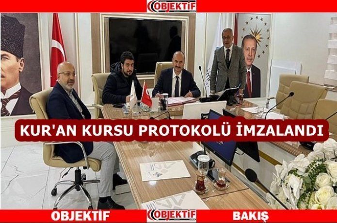Kur’an kursu binası protokolü imzalandı