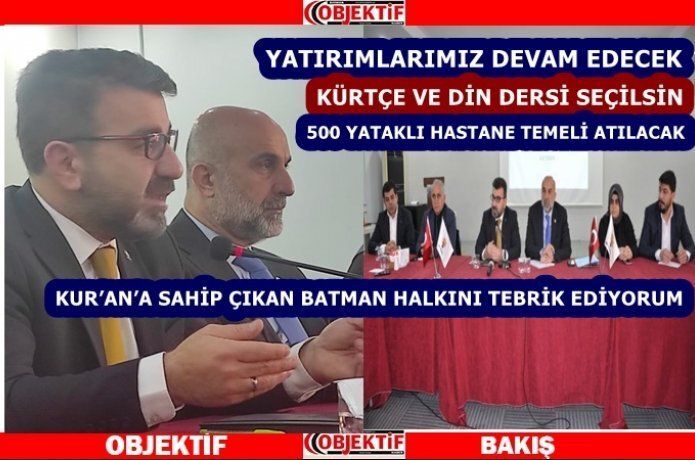 Özdemir "yatırımlar devam edecek"
