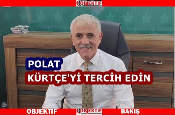 Polat Kürtçe ders talebinde bulundu