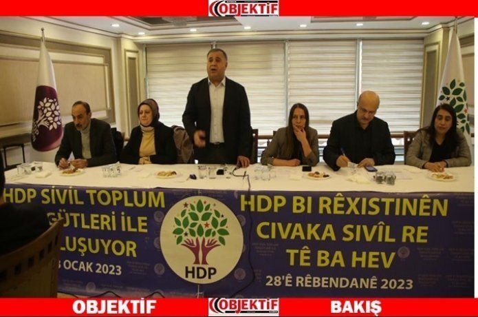 HDP STK'larla buluştu