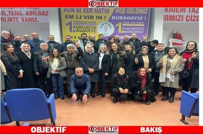 Yeşiller ve sol gelecek parti kongreye gitti