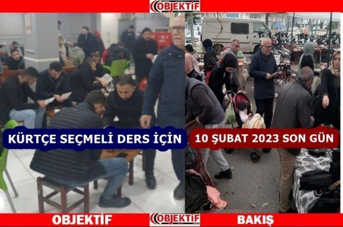PAK Batman'da Kürtçe Seçmeli Ders için broşür dağıttı.