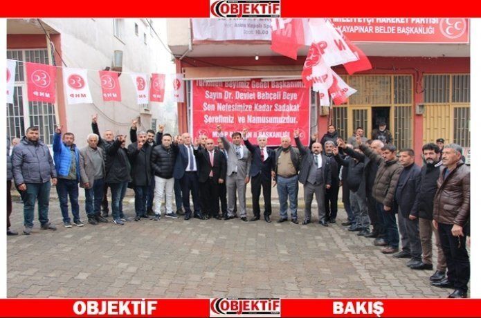 MHP Kayapınar başkanlığını açtı