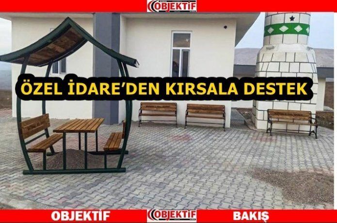Özel İdare'den bank desteği