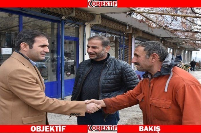 Esnafın sorunlarını dinledi