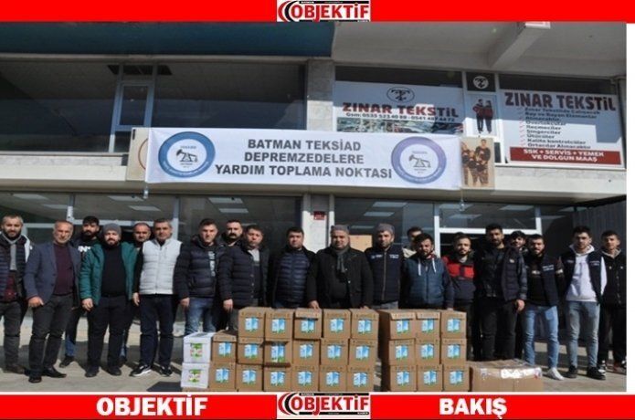 TEKSİAD’ttan yardım seferberliği