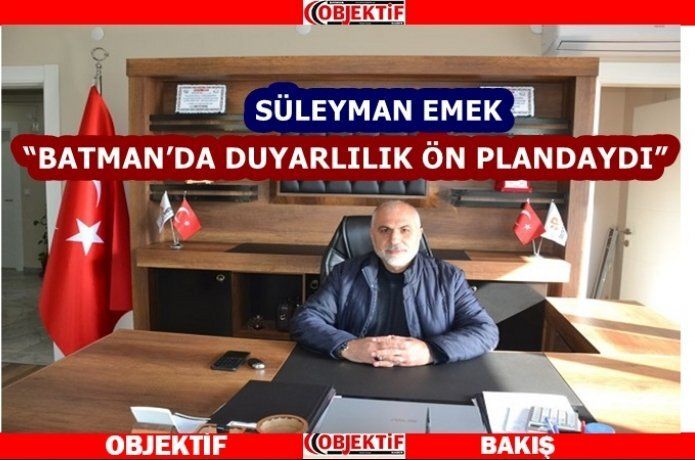 Emek “Tstk'larımız elinden geleni yaptı”
