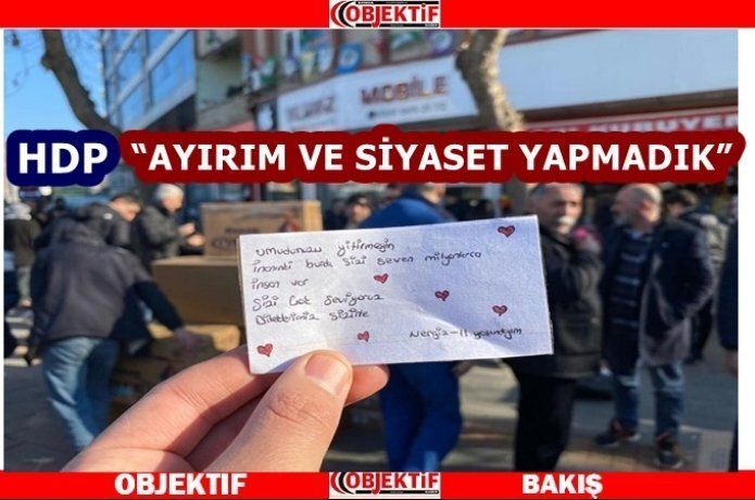“İnsanlık, siyaset üstüdür”