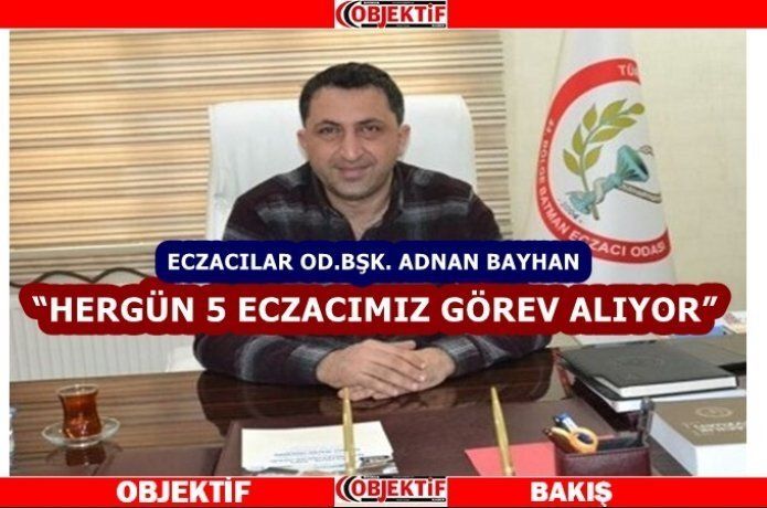 Ezacılardan sahra eczane
