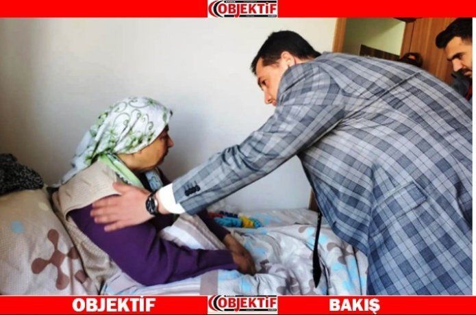 Canpolat depremzedeleri ziyaret etti