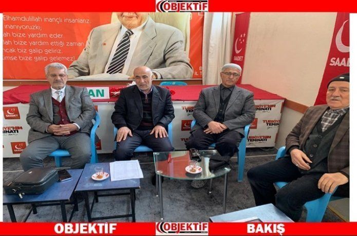 Saadet’ten divan toplantısı