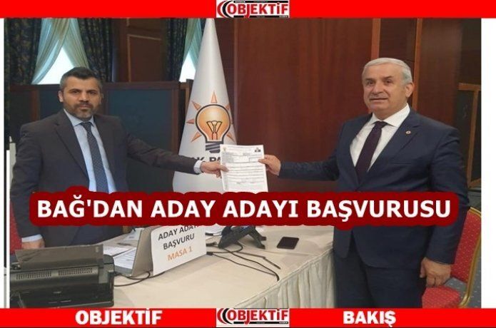Muzaffer bağ AK Parti'den aday adayı başvurusu