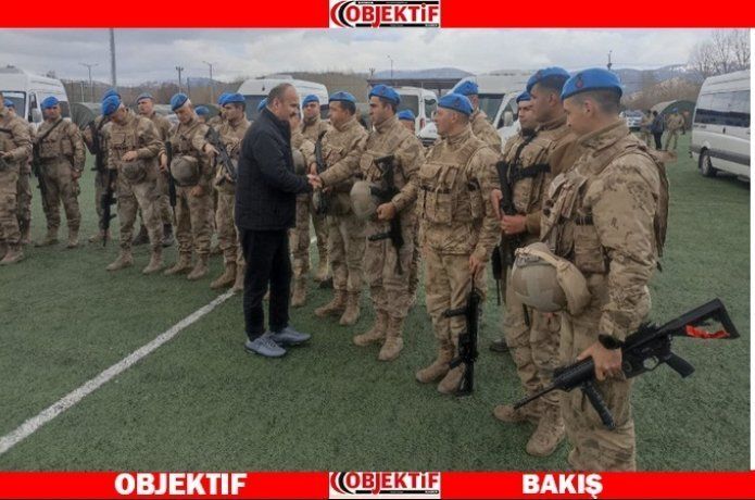 Komando birliği Düzce'ye uğurlandı