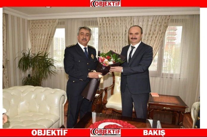 Vali Canalp’e Polis Haftası ziyareti