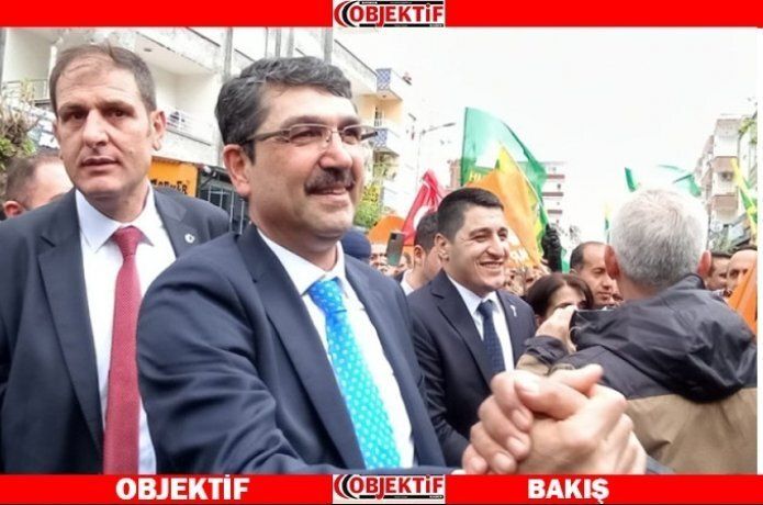 AK Parti adayları coşkuyla karşılandı