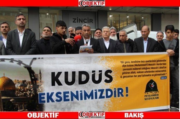 Kudüs'ün işgali protesto edildi