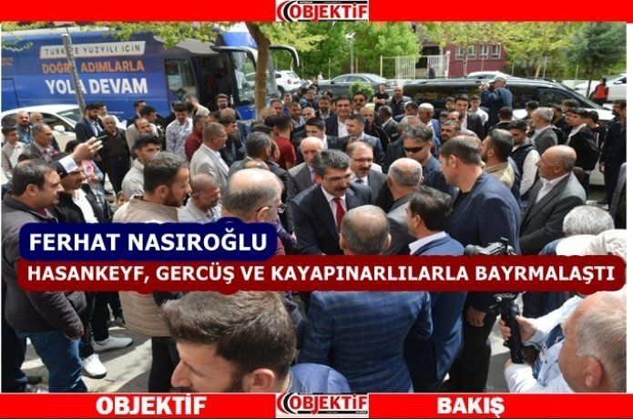 Milletvekili Nasıroğlu vatandaşlarla bayramlaştı