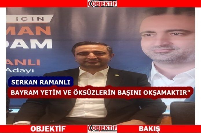 Ramanlı'dan bayram mesajı