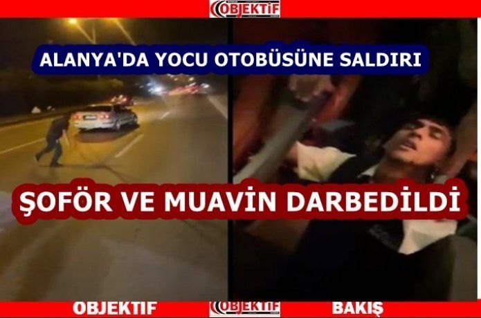 Alanya’da çirkin saldırı