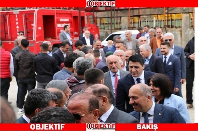 Yücebağ'da coşkulu karşılama