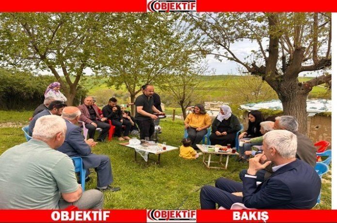 Yeşil sol parti kapı kapı bayramlaştı