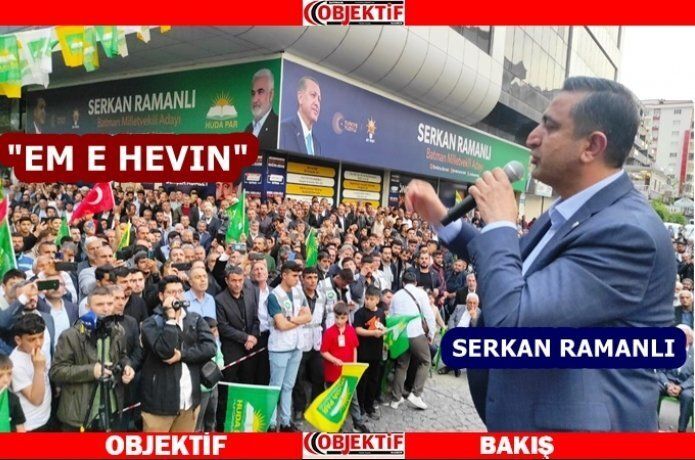 Ramanlı seçim lokali miting hacasında açıldı