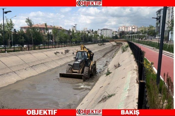 Kanal temizleniyor