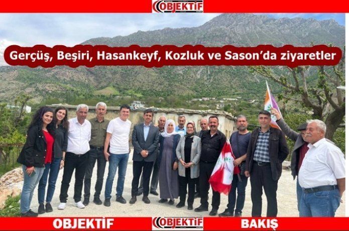 Yeşil sol parti köy ziyaretlerini hızlandırdı