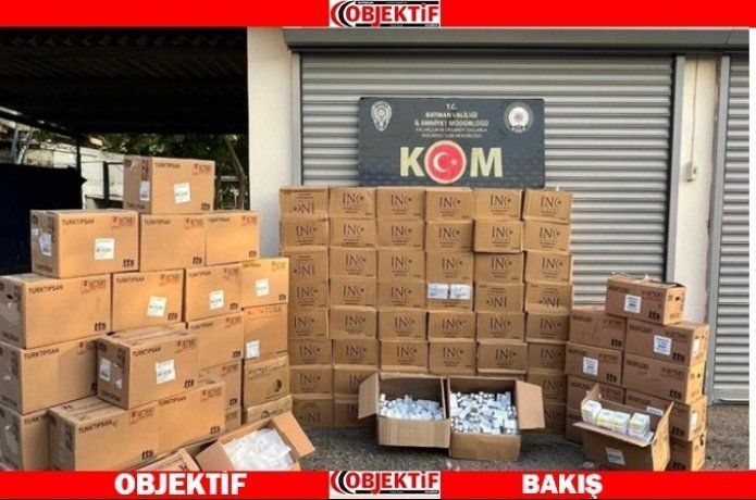 Kaçak sigara ele geçirildi