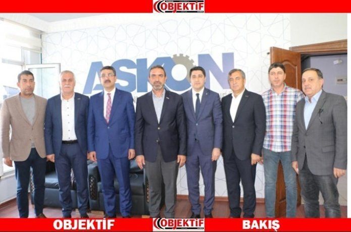 Nasıroğlu ve Tunç ASKON'u ziyaret etti