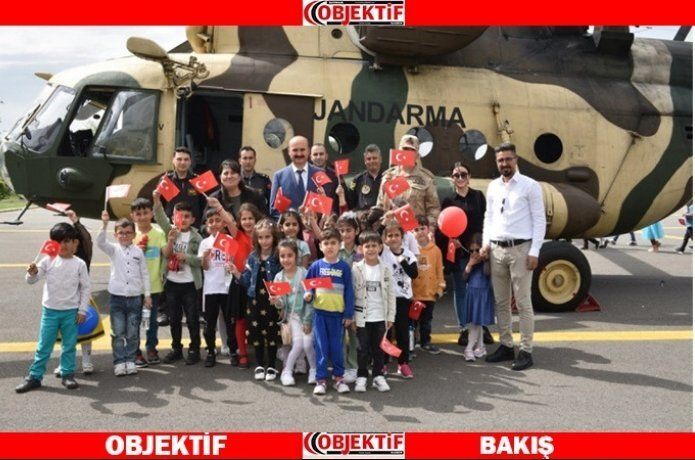 Jandarma Komutanlığı minik öğrencileri ağırladı
