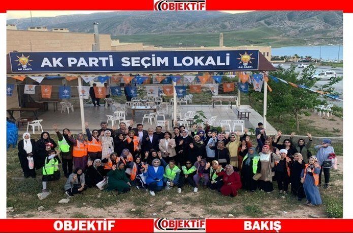 AK Parti kadın kolları Hasankeyf'te