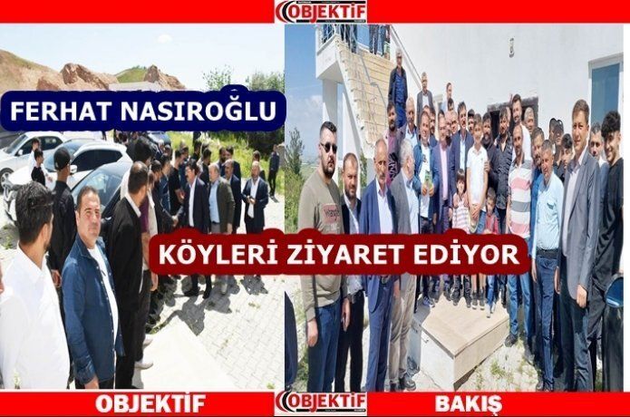 Nasıroğlu köy ziyaretlerinde