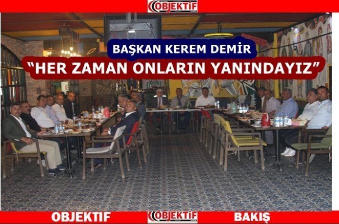 MHP il başkanı ‘korucu başlarını’ kahvaltıda ağırladı’