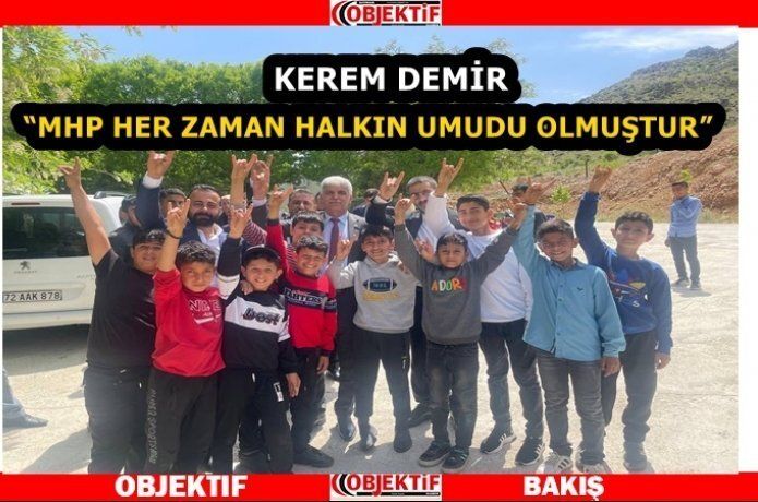“Devlet ve millet için MHP şart”