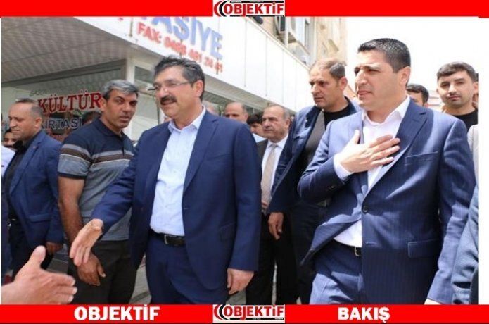 AK Parti'den Sason'a teşekkür ziyareti