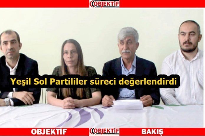 Yeşil sol parti “süreci tartışacağız”
