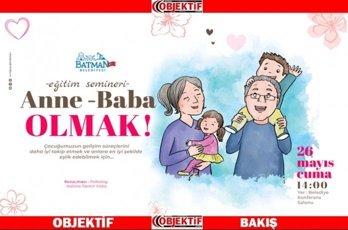 Anne-babalara eğitim semineri