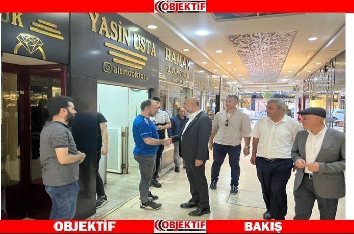 Özdemir seçim çalışmalrını sürdürüyor