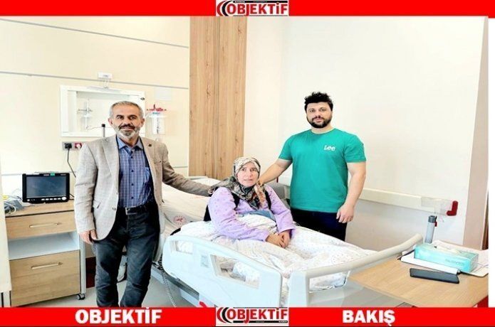 Kitle kapalı ameliyat ile başarıyla alındı