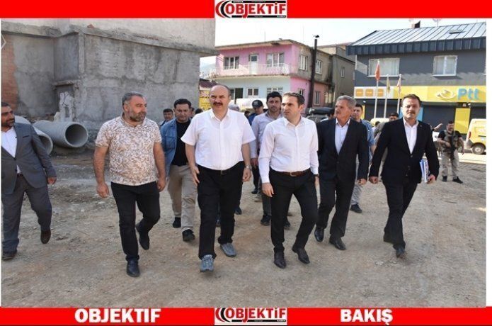 Vali Canalp yatırımları inceledi