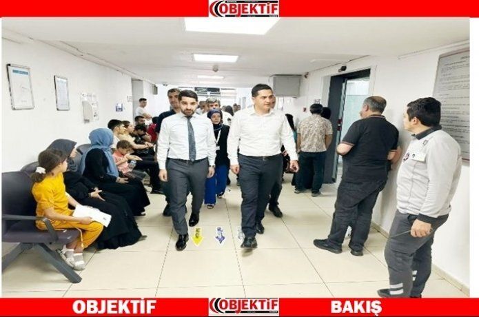 Dr. Canpolat İluh devlet hasteninde inceleme yaptı