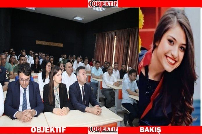 Öğretmen Aybüke için anma töreni