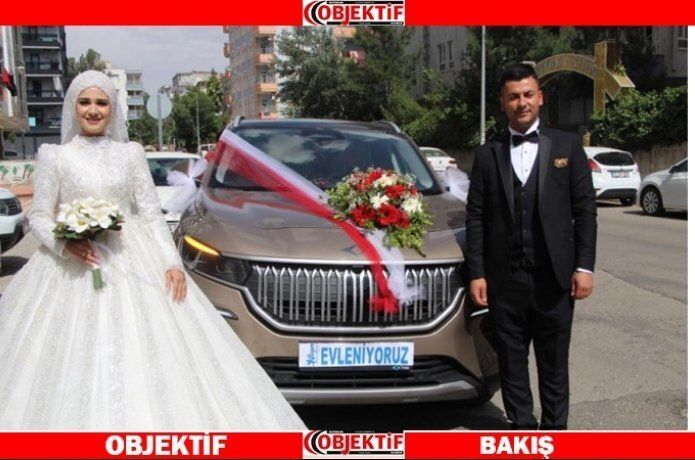 TOGG, ilk kez gelin arabası oldu