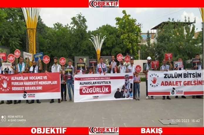 Furkan gönüllüleri: adalet gelinceye kadar