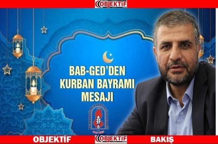 BAB-GED’ den Kurban Bayramı mesajı