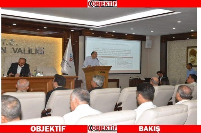 Kentin gelişim planlarını görüştüler