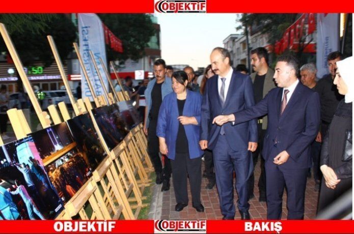 15 Temmuz demokrasi sergi açılışı yapıldı