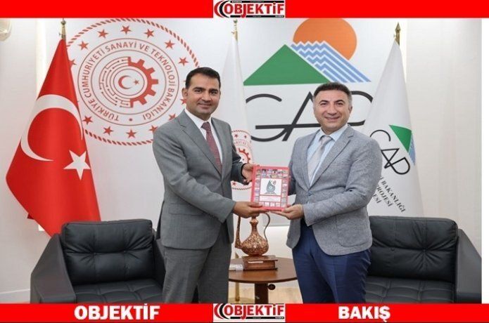 Rektör Demir GAP İdaresi başkanıyla görüştü